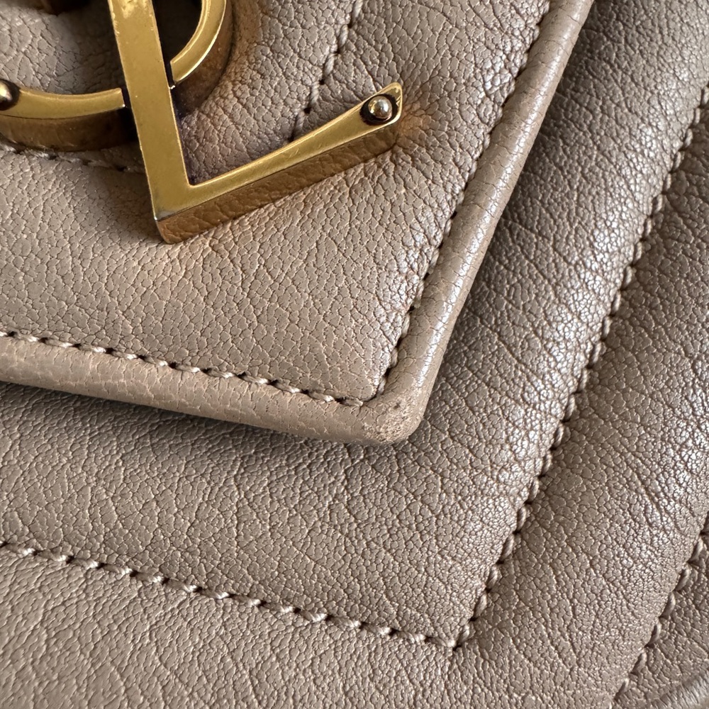 YSL Medium College Bag - Rare Taupe Color - Picture 11 of 16